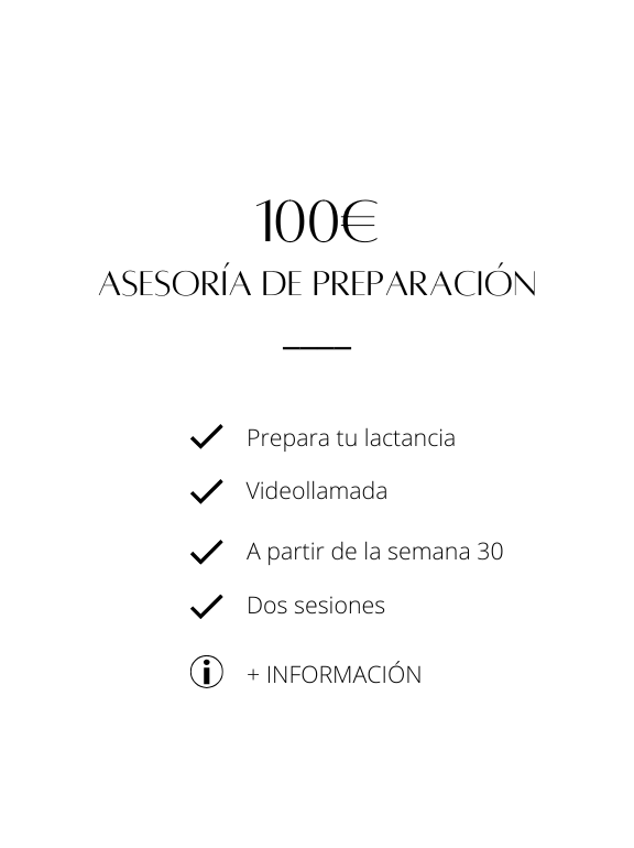 Preparación lactancia