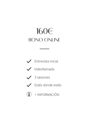 Bono 3 sesiones online