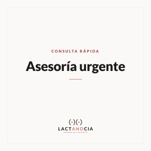 Asesoría urgente